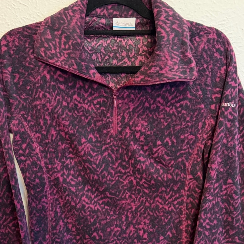 📛📛📛BOGOHO📛📛📛Columbia Women's Black and Pink Long Sleeve Top-Small